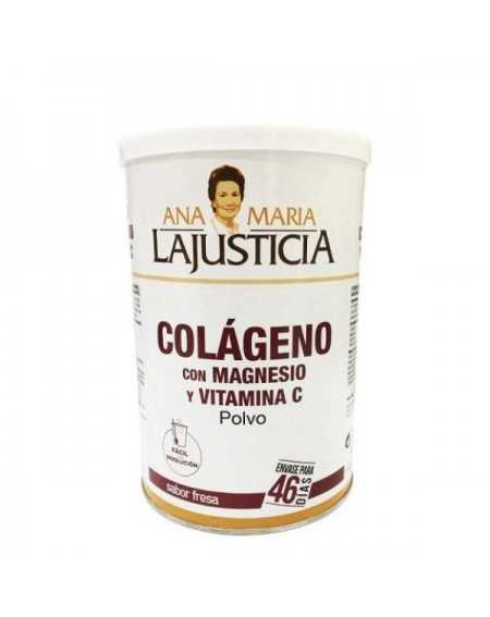 A.M. LAJUSTICIA COLAGENO CON MAGNESIO Y VIT C FRESA