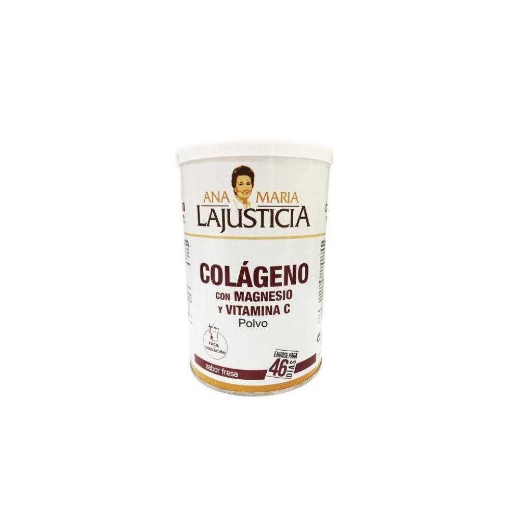 A.M. LAJUSTICIA COLAGENO CON MAGNESIO Y VIT C FRESA