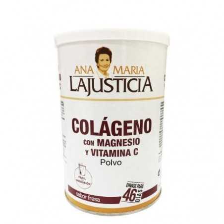 A.M. LAJUSTICIA COLAGENO CON MAGNESIO Y VIT C FRESA