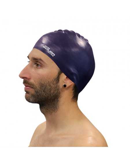 SQUBA GORRO NATACIÓN SILICONA MARIN