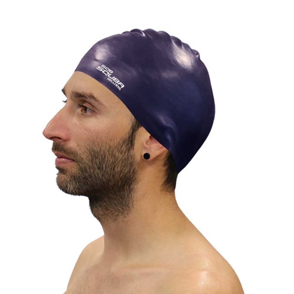 SQUBA GORRO NATACIÓN SILICONA MARIN