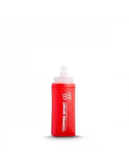 COMPRESSPORT ERGO FLASK 600ML VALVE SHORT T ROJO 1