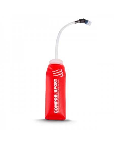 COMPRESSPORT ERGO FLASK 600ML VALVE SHORT T ROJO 2