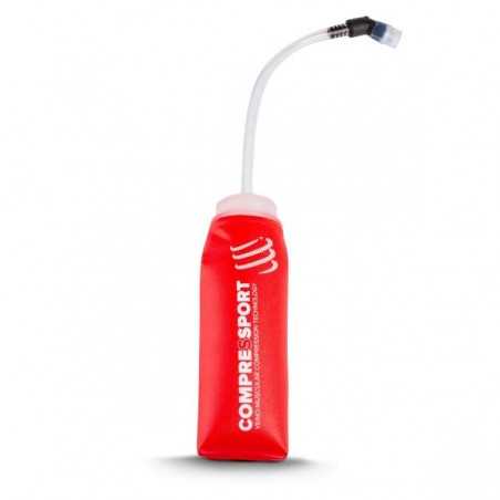 COMPRESSPORT ERGO FLASK 600ML VALVE SHORT T ROJO 2