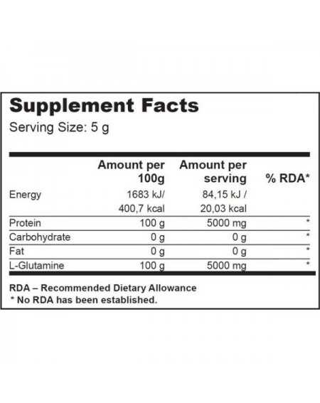 BIOTECH USA 100 L-GLUTAMINE 500G 2