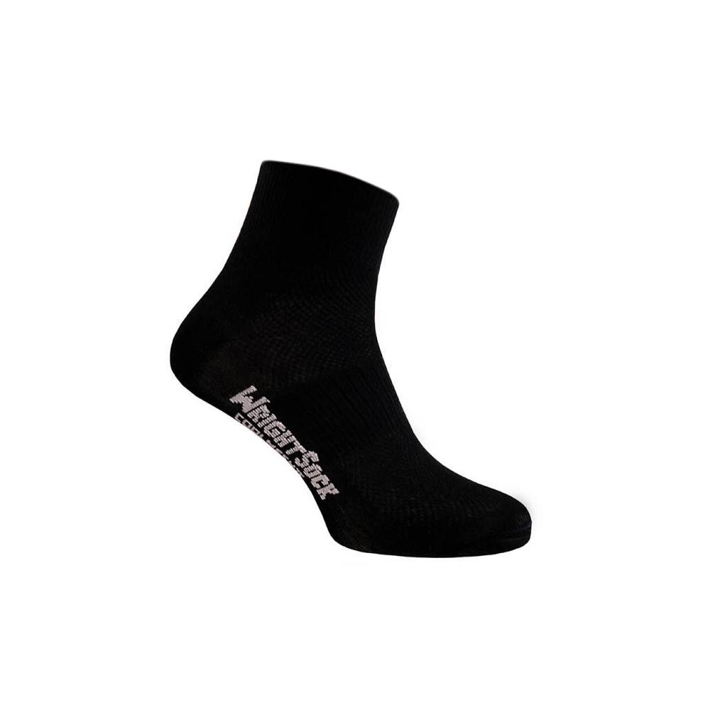 WRIGHTSOCK COOLMESH II QUARTER NEGRO 1