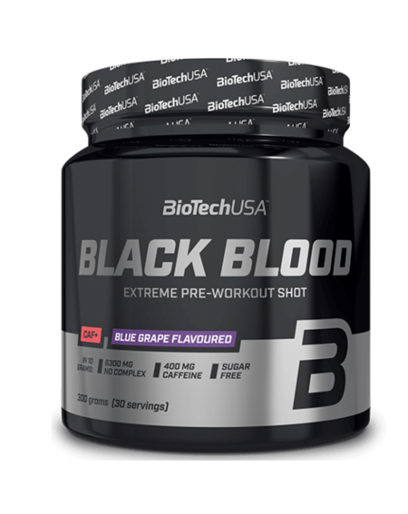 BIOTECH USA BLACK BLOOD CAF 300G BLUEB