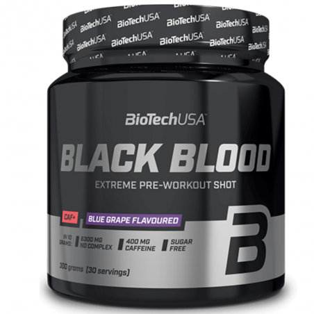 BIOTECH USA BLACK BLOOD CAF 300G BLUEB